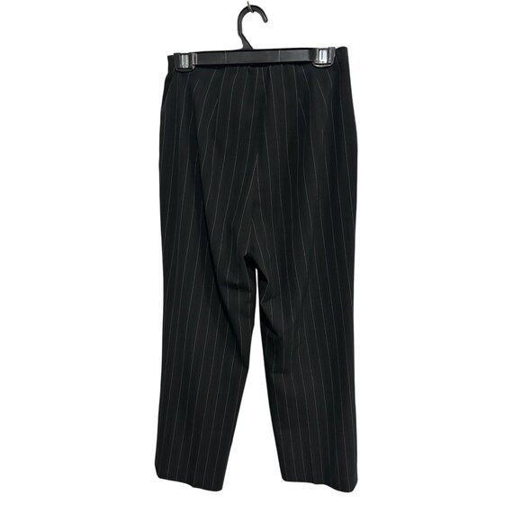 Talbots Petites Pinstriped Classic Straight Leg Dress Pants Size 6 Workwear - Picture 2 of 10